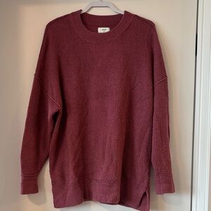 Aerie light plum Crew Neck Sweater